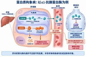 蛋白质构象病 蛋白质构象病专业示意图
