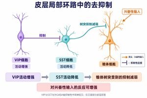 皮层环路 皮层环路专业示意图