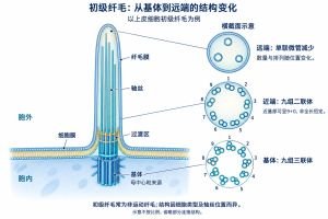 初级纤毛 初级纤毛专业示意图