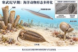 寒武纪大爆发 寒武纪大爆发专业示意图