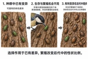 物种起源专业示意图