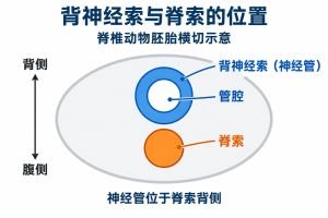 背神经索专业示意图